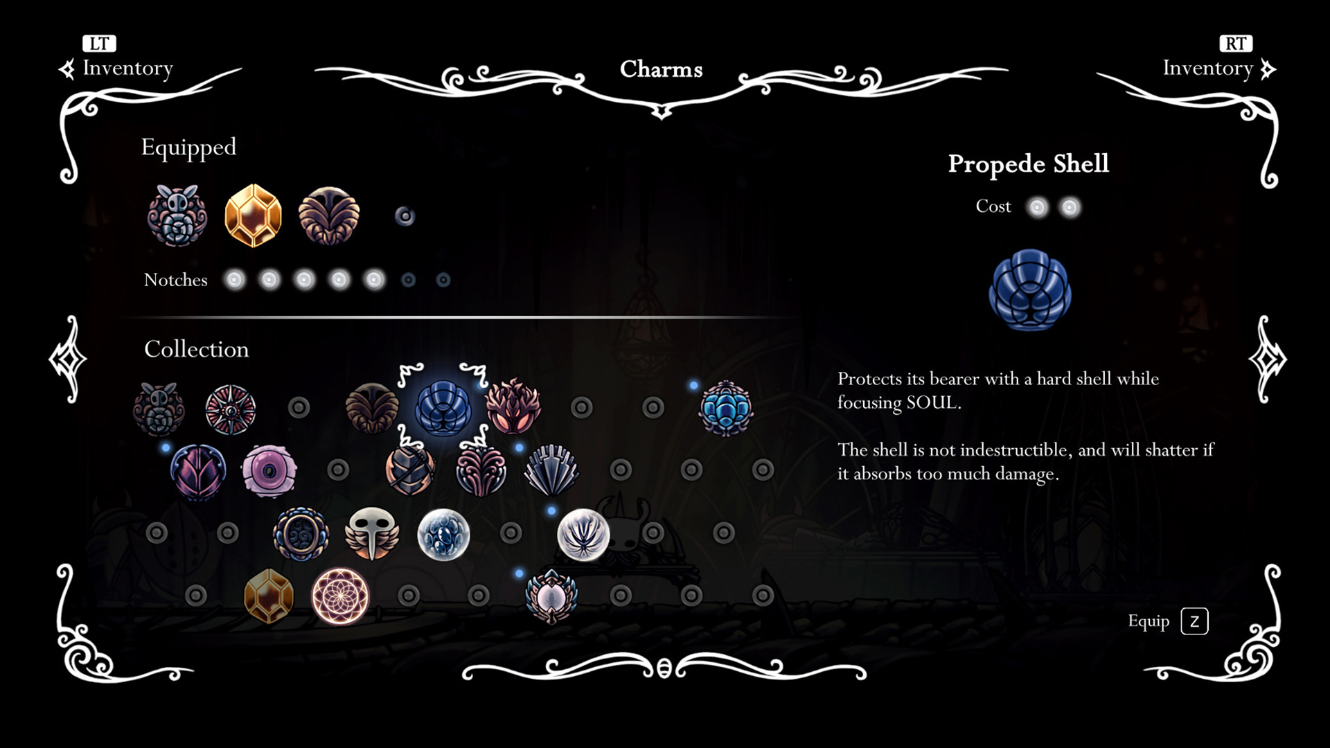 Hollow Knight environment