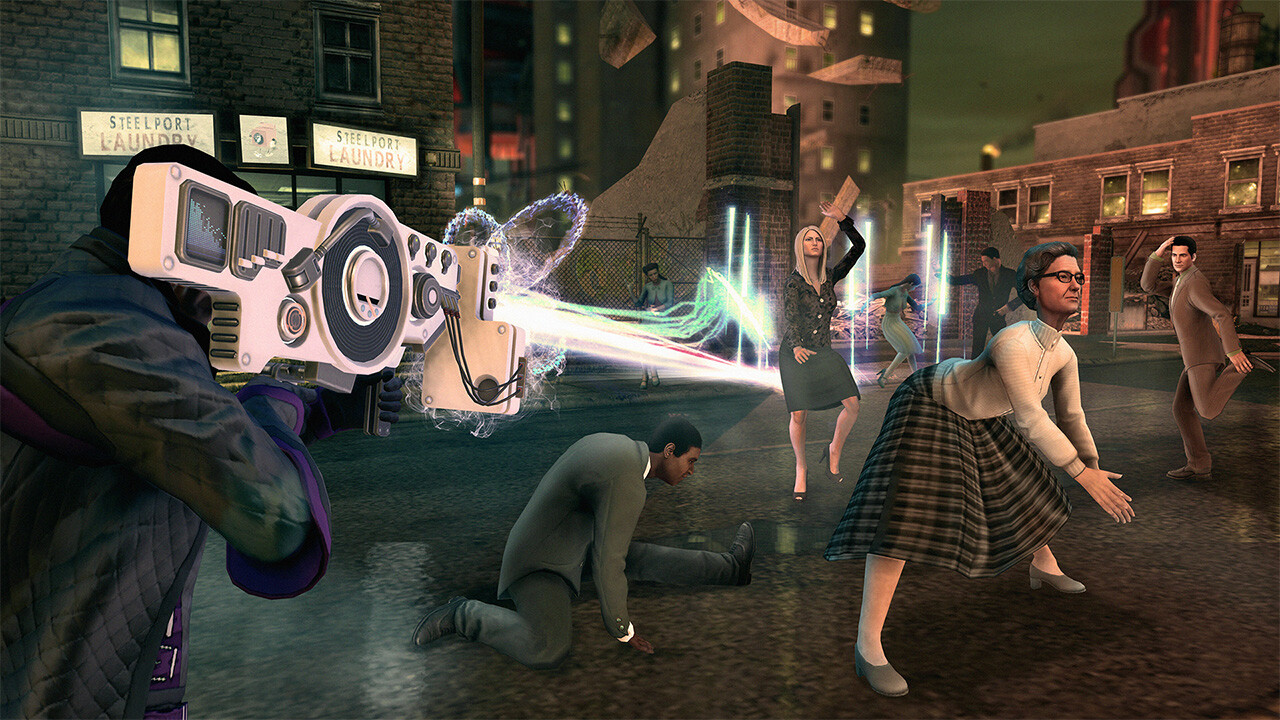 Saints Row IV environment